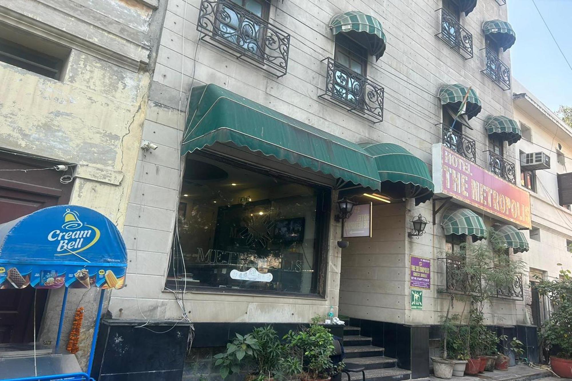 The Metropolis Guest House Near Rk Ashram Metro Station نيودلهي المظهر الخارجي الصورة